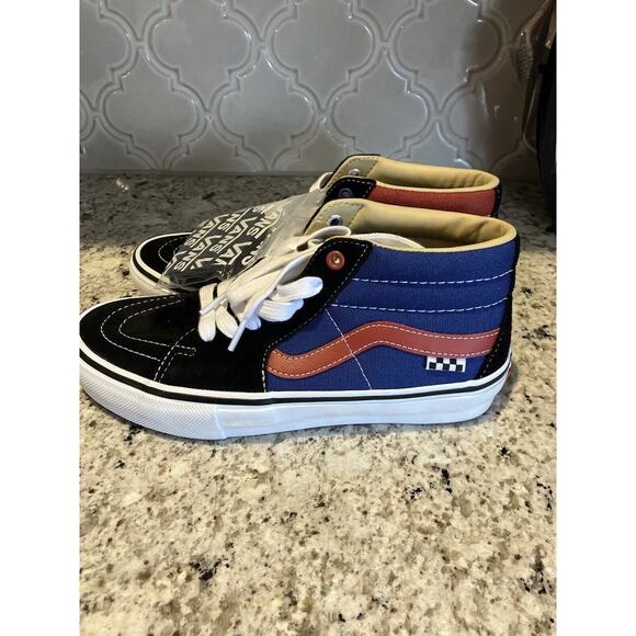 Vans Skate Grosso Mid University Red Blue Size US 7 Men's New VN0A5FCGAPB - Picture 1 of 9